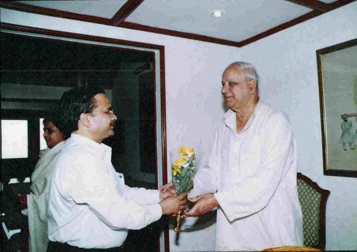 Book Presentation to CM Yogi Adityanath